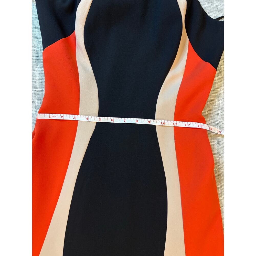 🔥 BCBGMAXAZRIA Johanna Colorblock Gown - Red Carpet Ready! Sz 6 - Picture 8 of 13